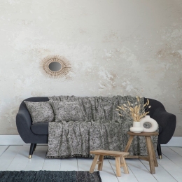 Ριχτάρι Boca Grey Nima Πολυθρόνα 180x180cm Chenille-Acrylic