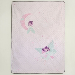 Κουβερλί Παιδικό Fairy Night Pink Nima Μονό 160x220cm Microfiber