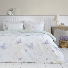 Σεντόνια Butterflies (Σετ 3τμχ) Multi Nima Μονό 170x260cm 100% Βαμβάκι