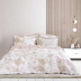 Σεντόνια Nostalgia Με Λάστιχο (Σετ 4τμχ) Coral Nima King Size 180x232cm 100% Βαμβακοσατέν