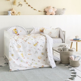 Σεντόνια Βρεφικά Toy Story (Σετ 3τμχ) White-Multi Nima Κούνιας 120x170cm 100% Βαμβάκι
