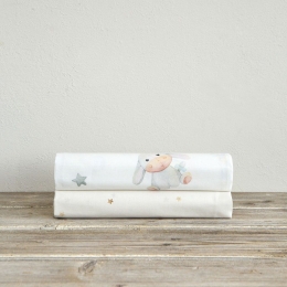 Σεντόνια Βρεφικά Toy Story (Σετ 2τμχ) White-Multi Nima Λίκνου 70x110cm 100% Βαμβάκι