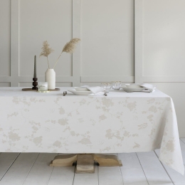 Τραπεζομάντηλο Kalia Beige Nima 165X265 Βαμβάκι-Πολυέστερ