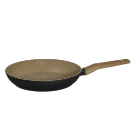 Τηγάνι Earth 01-10119 Φ20cm Beige-Black Estia 20cm Αλουμίνιο