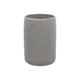 Ποτηροθήκη Clay  02-11505 7,7x7,7x11,3cm Grey Estia Πηλός