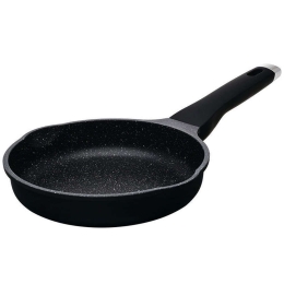 Τηγάνι Αντικολλητικό Nordic 01-15855 20cm Black Estia 20cm Αλουμίνιο