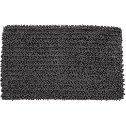 Πατάκι Μπάνιου Shaggy 02-20736 Anthracite Estia 50 X 80 Πολυέστερ
