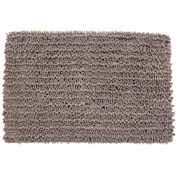 Πατάκι Μπάνιου Shaggy 02-20767 Brown Estia 50 X 80 Πολυέστερ