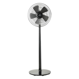 Ανεμιστήρας Δαπέδου Σε Σταντ Levanto 06-21092 40cm 55w Black Estia
