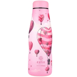Ισοθερμικό Μπουκάλι Save The Aegean Love Ascend 01-22266 500ml Pink Estia