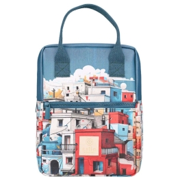 Ισοθερμική Τσάντα Save The Aegean Urban Mythos 01-22587 20x14x27cm 7lt Multi Estia PVC