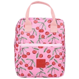 Ισοθερμική Τσάντα Save The Aegean Cherry Rose 01-22617 20x14x27cm 7lt Multi Estia PVC
