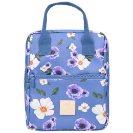 Ισοθερμική Τσάντα Save The Aegean Garden Blue 01-22624 20x14x27cm 7lt Multi Estia PVC