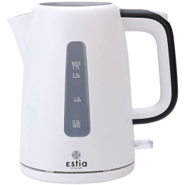 Βραστήρας Intense 06-24567 20,8x17x22,4cm 1,7lt 2200W Luminus White Estia Πλαστικό