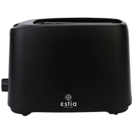 Φρυγανιέρα 2 Θέσεων Intense 06-24604 28,6x16x18,5cm 700W Black Estia Πλαστικό