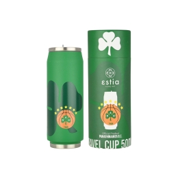 Θερμός Travel Cup Panathinaikos BC Edition 00-27131 500ml Green Estia