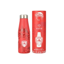 Θερμός Travel Flask Olympiacos BC Edition 00-27179 500ml Red Estia