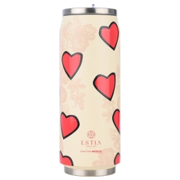 Ποτήρι - Θερμός Tender Lace Save The Aegean 01-31329 500ml Ivory-Red Estia