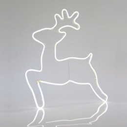 Φωτοσωλήνας Τάρανδος Led 600-23005 65x58cm IP44 White