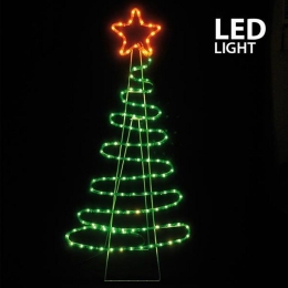 Φωτοσωλήνας Δέντρο Led 600-20013 112x51cm IP44 Multi