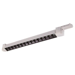 Γραμμικό Φωτιστικό Led 4 Καλωδίων Pro 145-55090 15W 4000K 1080lm IP20 53,5x3,3x5,8cm White-Black Eurolamb