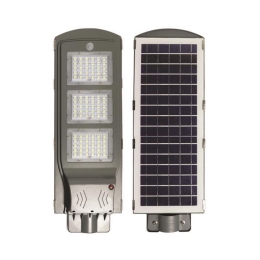 Φωτιστικό Οδικού Δικτύου Led Ηλιακό Plus 200-57808 Με Αισθητήρα Κίνησης 60W 6000K 5100lm IP65 63,5x26x7cm Grey Eurolamb