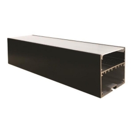 Γραμμικό Φωτιστικό Οροφής 145-56800 Led 20W 4000K 2000lm IP20 60x5x5,7cm Black Eurolamb
