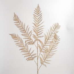 Κλαδί Φτέρης Φωτιζόμενο 50 Led 600-22508 106cm Με Timer IP20 Gold
