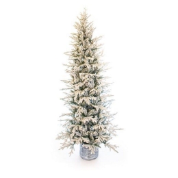 Χριστουγεννιάτικο Δέντρο Έλατο 600-30615 180cm White-Green