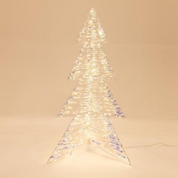 Δέντρο Φωτιζόμενο 720 Led 600-22492 100cm IP44 Silver