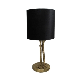 Φωτιστικό Επιτραπέζιο Crane 021052 D25,5xH56,5cm E27 Gold-Black