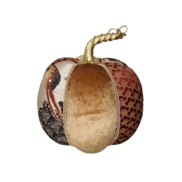 Χριστουγεννιάτικη Φιγούρα Pumpkin Brocade L 030263 16x16x17cm Multi