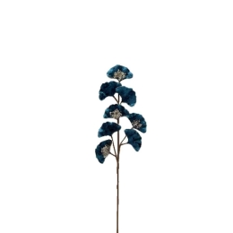 Λουλούδι - Κλαδί 030323 55cm Petrol-Gold