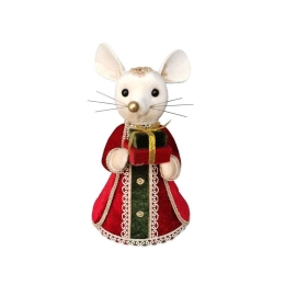 Στολίδι Mouse Lady 030312 16x15x26cm Multi