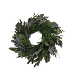 Χριστουγεννιάτικο Στεφάνι Leaf 031038 60x60cm Green