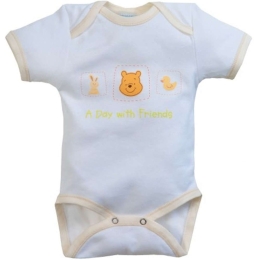 Εσώρουχο Κοντομάνικο Design 55 40-3784/55 White-Ecru Disney Baby Νο74/79 100% Βαμβάκι