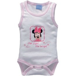 Εσώρουχο Αμάνικο Design 52 40-3793/52 White-Pink Baby Oliver Νο68/73 100% Βαμβάκι