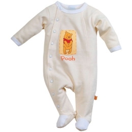 Φορμάκι Μακρυμάνικo Design 65 40-3883/65 Ecru Disney Baby Νο68/73 100% Βαμβάκι