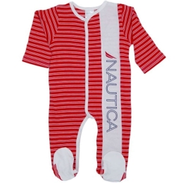Φορμάκι Interlock Organic 49-2240 Ριγέ Red Nautica Νο62/67 100% Βαμβάκι