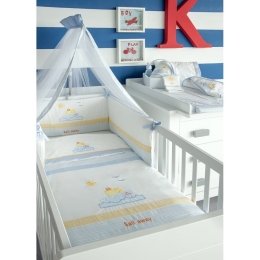 Βρεφικό Σετ Κούνιας 3τμχ DES.632 SAIL AWAY  BABY OLIVER 100% Βαμβάκι