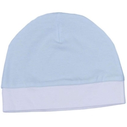 Σκουφάκι Συσκευασία 3Τμχ. 46-6751/11 Jersey Πενιέ Ciel-White Baby Oliver Από Νεογέννητο 100% Βαμβάκι