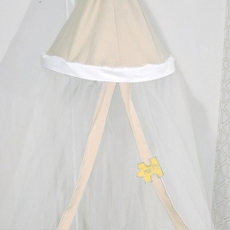Κουνουπιέρα Βρεφική Οροφής 48-8703/64-1 Beige Miffy Πολυέστερ