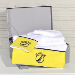Πετσέτες Βρεφικές 49-9760/917 (Σετ 2τμχ) Yellow Nautica Σετ Πετσέτες 70x140cm 100% Βαμβάκι