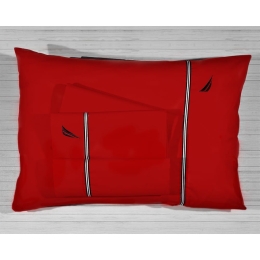 Σεντόνια 49-10721/106 Με Κέντημα (Σετ 3τμχ) Red Nautica Μονό 170x270cm 100% Βαμβάκι