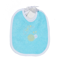Σαλιάρα Σαλιγκάρι Des 178 Ciel Baby Oliver 20x20cm 100% Βαμβάκι