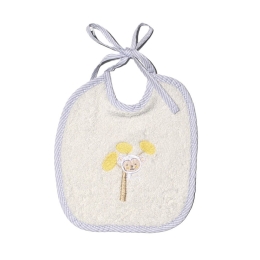 Σαλιάρα Μαϊμουδάκι Des 182 Grey Baby Oliver 20x20cm 100% Βαμβάκι