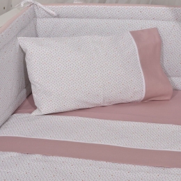 Σεντόνια Βρεφικά Des.402 (Σετ 3τμχ) Apple Baby Oliver Κούνιας 110x170cm 100% Βαμβάκι