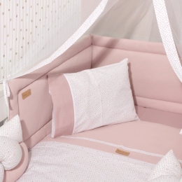 Πάντα Κούνιας Des.402 Διπλής Όψης Apple Baby Oliver 34x210cm Jacquard