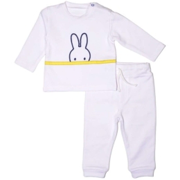 Σετ Φόρμας 2Τμχ. Design 60 48-8751-80/60 White Miffy Νο80/85 100% Βαμβάκι