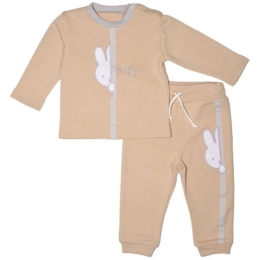 Σετ Φόρμας 2Τμχ. Design 64 48-8751-80/64 Beige Miffy Νο80/85 100% Βαμβάκι